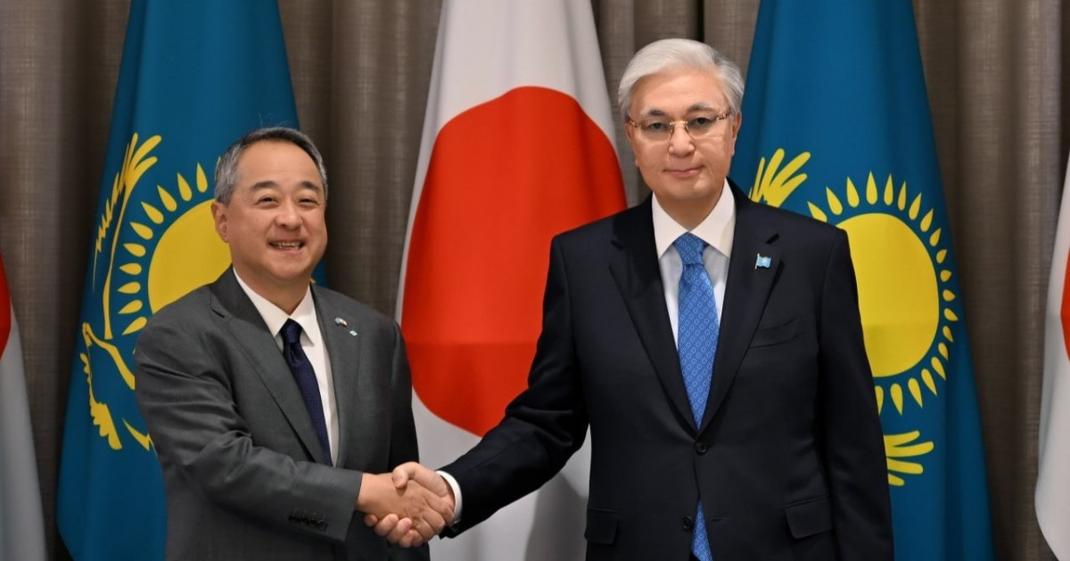 Мемлекет басшысы Sumitomo компаниясының президентін қабылдады