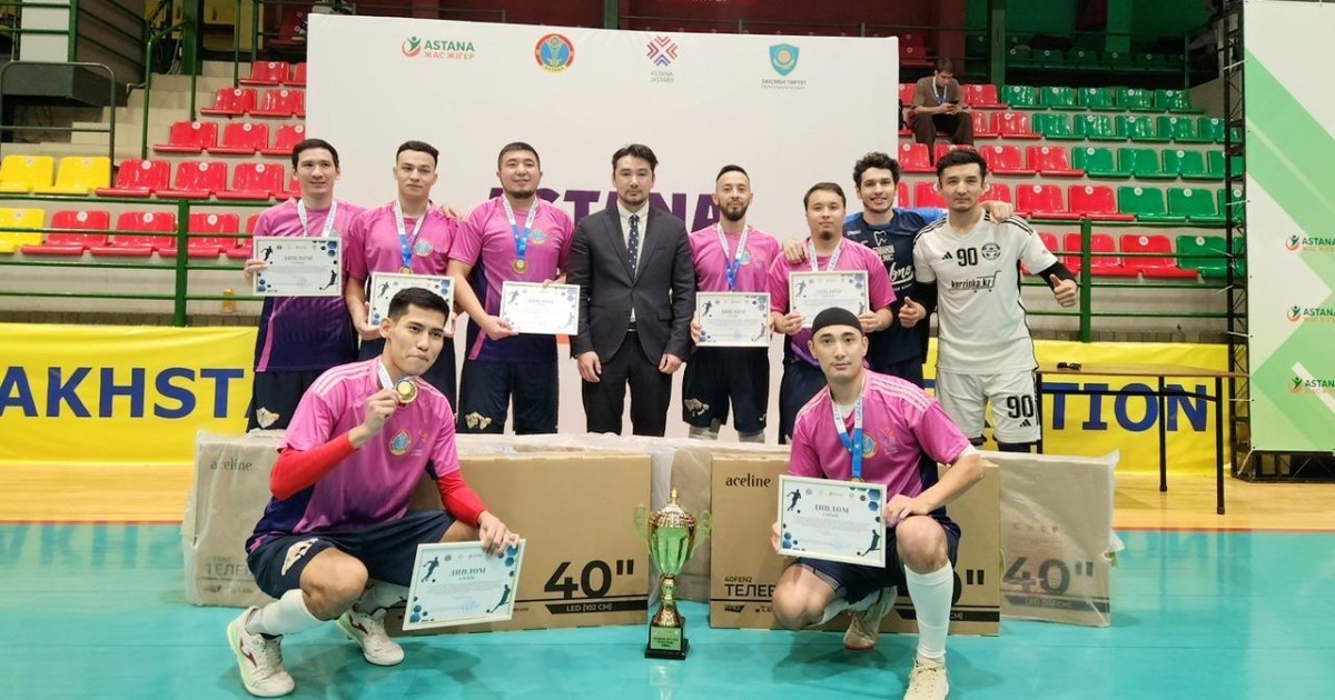 Елордада NEET санатындағы жастар шағын футболда жеңімпазды анықтады