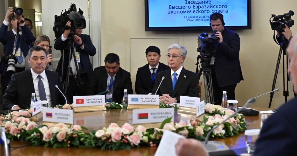 Президент Жоғары Еуразиялық экономикалық кеңестің шағын құрамдағы отырысына қатысты