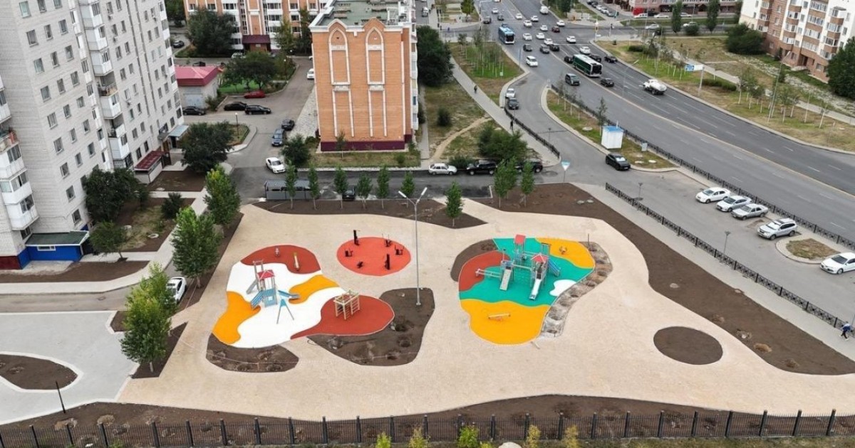 Астана қаласындағы "Сарайшық" ауданы 2025 жылы қалай түрленді