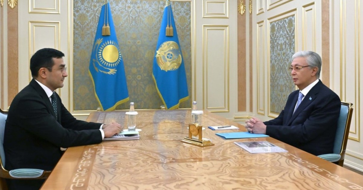 Мемлекет басшысы «Бәйтерек» ұлттық инвестициялық холдингінің басқарма төрағасы Рустам Қарағойшинді қабылдады