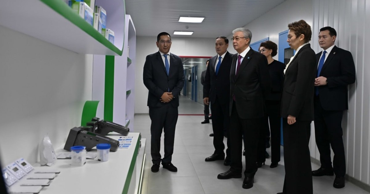 Тоқаев Жамбыл облысындағы фармацевтикалық кәсіпорындардың қызметімен танысты