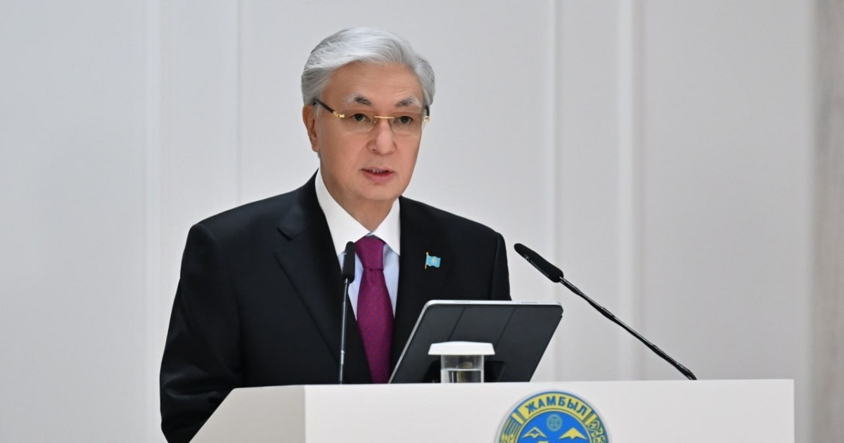 Тоқаев: Тараз – елдік мұраты және ерлік дәстүрі тоғысқан қала