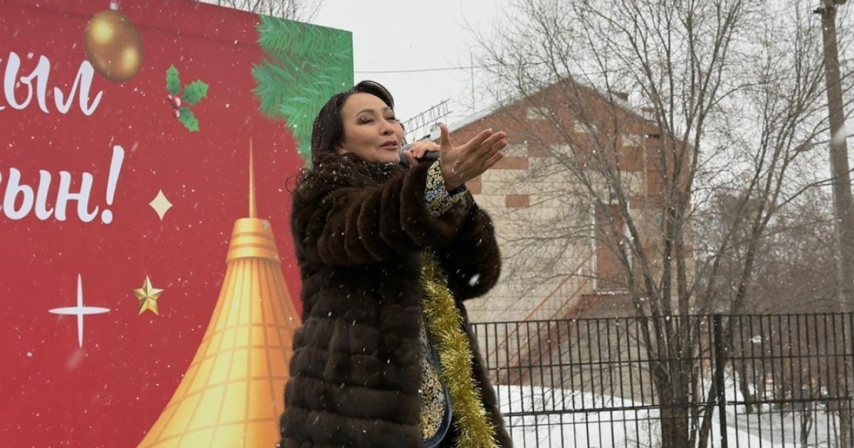 Елорданың барлық ауданында жаңажылдық мерекелік концерттер өтіп жатыр