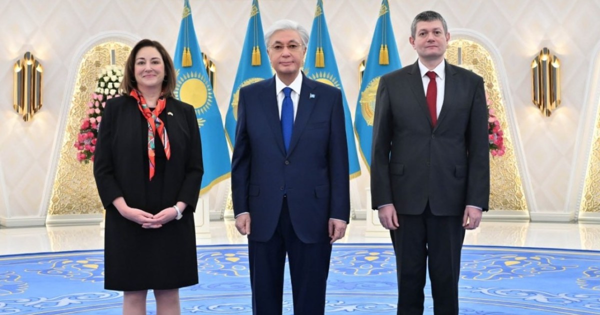 Қасым-Жомарт Тоқаев АҚШ пен Болгария елшілерінен сенім грамоталарын қабылдады