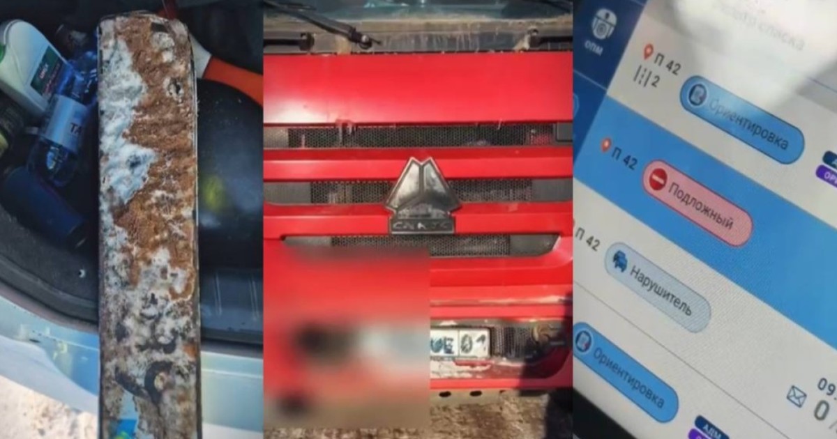 Астанада көлігінің мемлекеттік нөмірін техникалық маймен әдейі жасырып қойған жүргізуші ұсталды