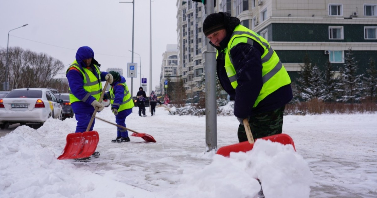 Астанада коммуналдық қызметтер күшейтілген режимде жұмыс істеп жатыр