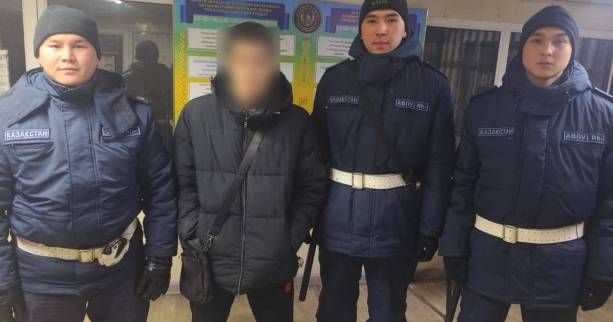 Мачете алып жүрген Қонаев қаласының тұрғыны ұсталды