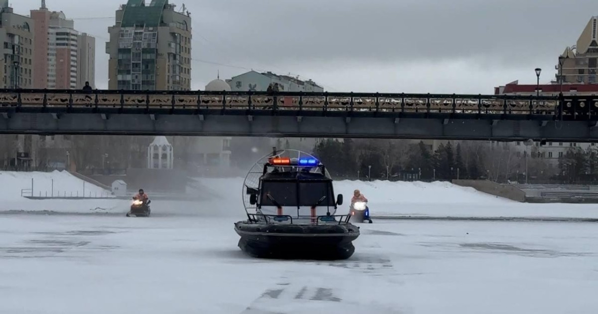 Астаналық құтқарушылар Есіл өзенінде патрульдеу жұмыстарын күшейтті