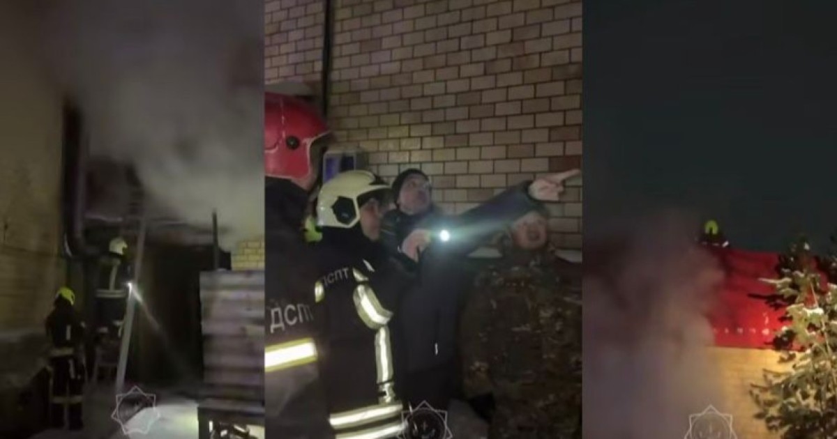 Астанада қонақ үйге жапсарлас салынған моншада өрт шықты