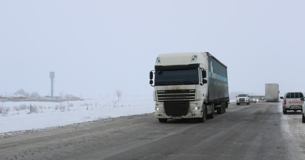 «Астана – Павлодар» бағытындағы автобанда жылдамдық режимі төмендетіледі