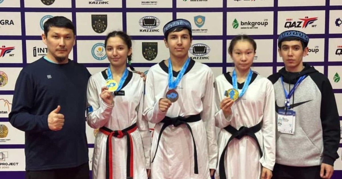 Астаналық таеквондошылар ел чемпионатында топ жарды