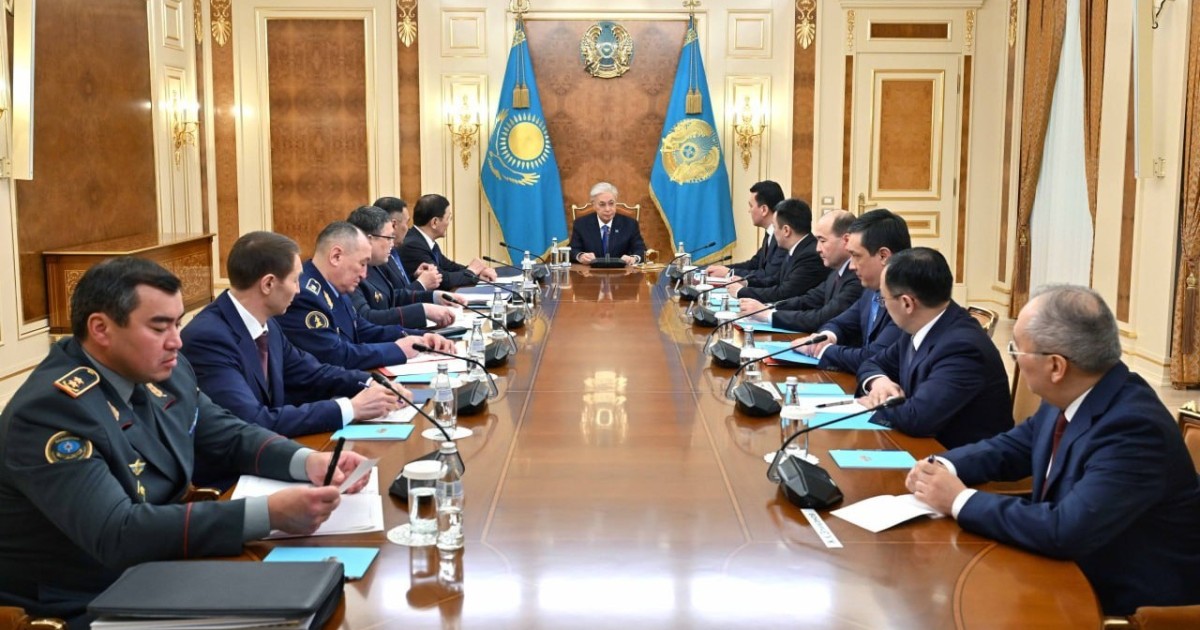Президент азаматтардың құқығын қорғау және қоғамдық тәртіпті сақтау мәселелері бойынша жиын өткізді