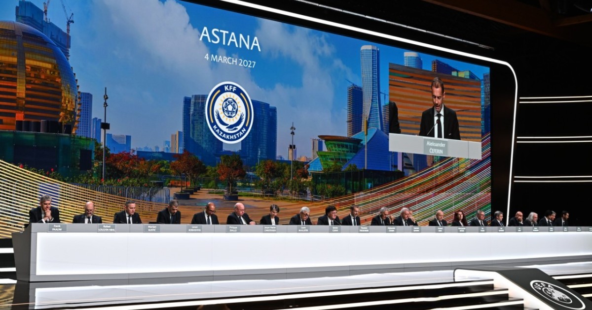 2027 жылы Астанада UEFA-ның 51-ші Конгресі өтеді
