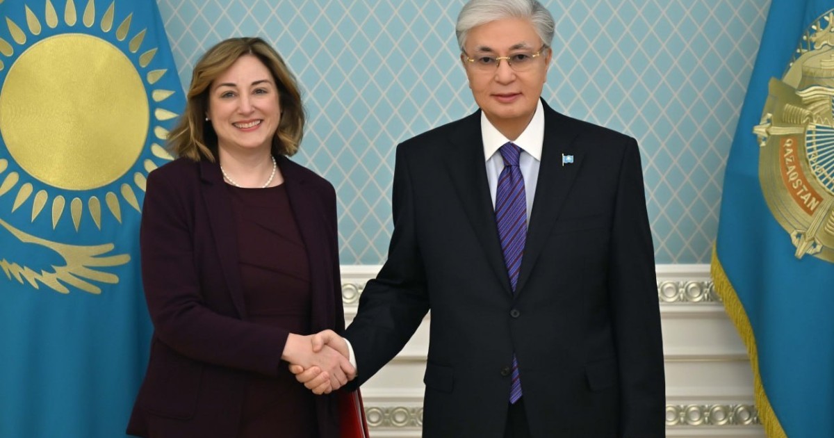 Мемлекет басшысы АҚШ елшісі Джули Стаффтты қабылдады