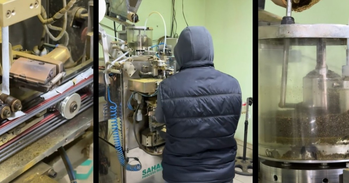 Түркістан облысында заңсыз снюс өндірген 3 жасырын цех анықталды