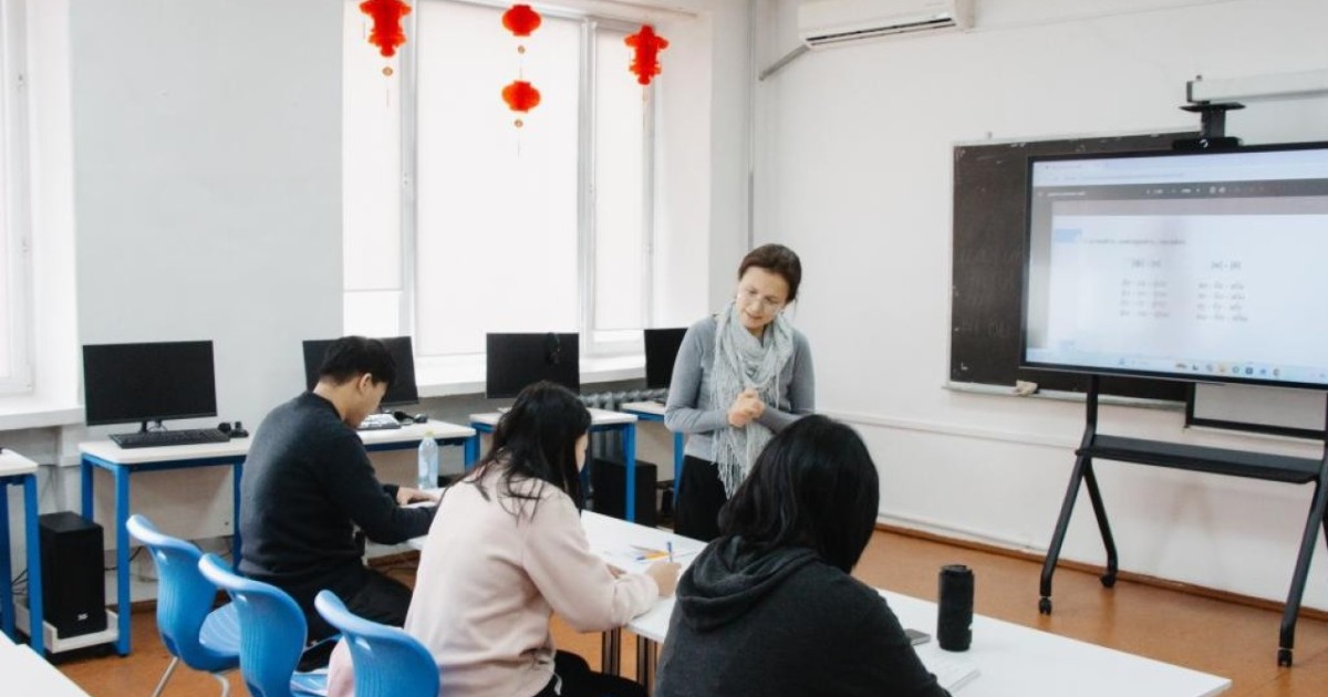 Павлодарда қытайлық студенттер қазақ тілін үйреніп жатыр
