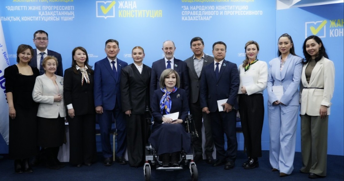 Астананың «Есіл» ауданында Конституция жобасын қолдауға арналған штаб ашылды