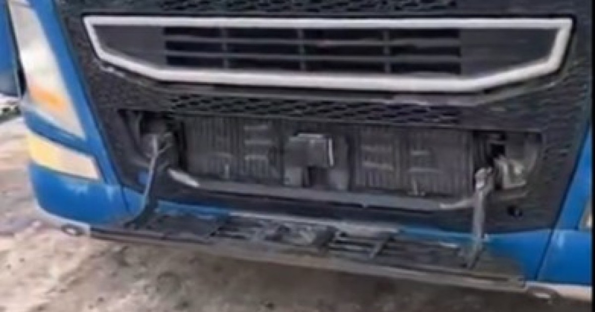 Жүк көлігінің нөмірін көрінбей қалатын механизммен жабдықтаған жүргізушіге айыппұл салынды