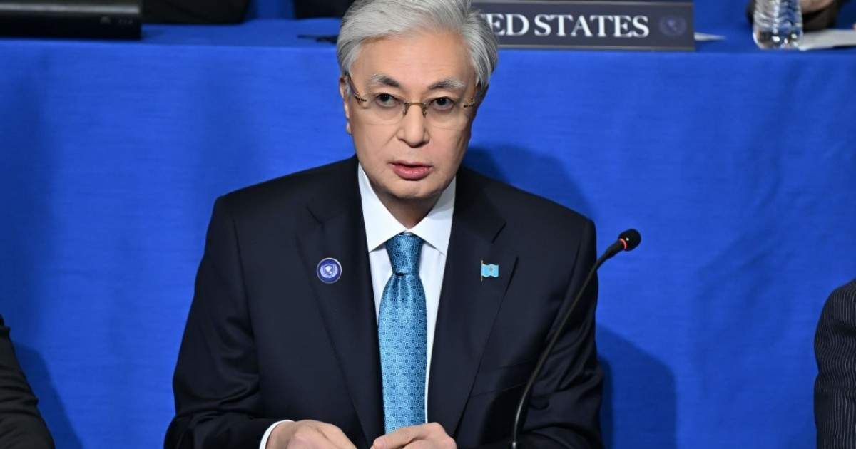 Президент Қасым-Жомарт Тоқаев Бейбітшілік кеңесінің алғашқы отырысында сөз сөйледі