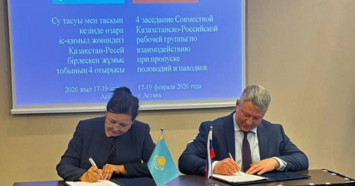 Қазақстан мен Ресей төрт өзен бассейніндегі су тасқынына дайындықты талқылады