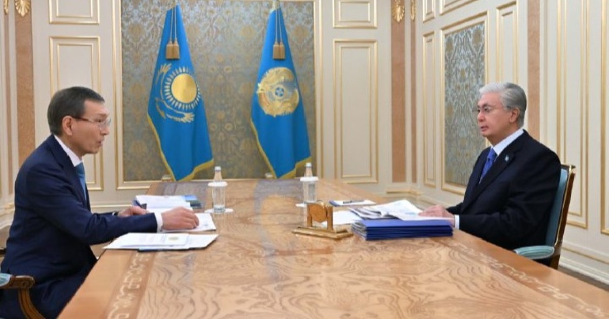 Президент Орталық референдум комиссиясының төрағасын қабылдады