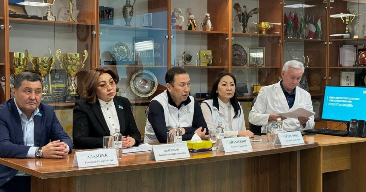 Астанада коалиция өкілдері Ұлттық ғылыми медициналық орталық қызметкерлерімен кездесті