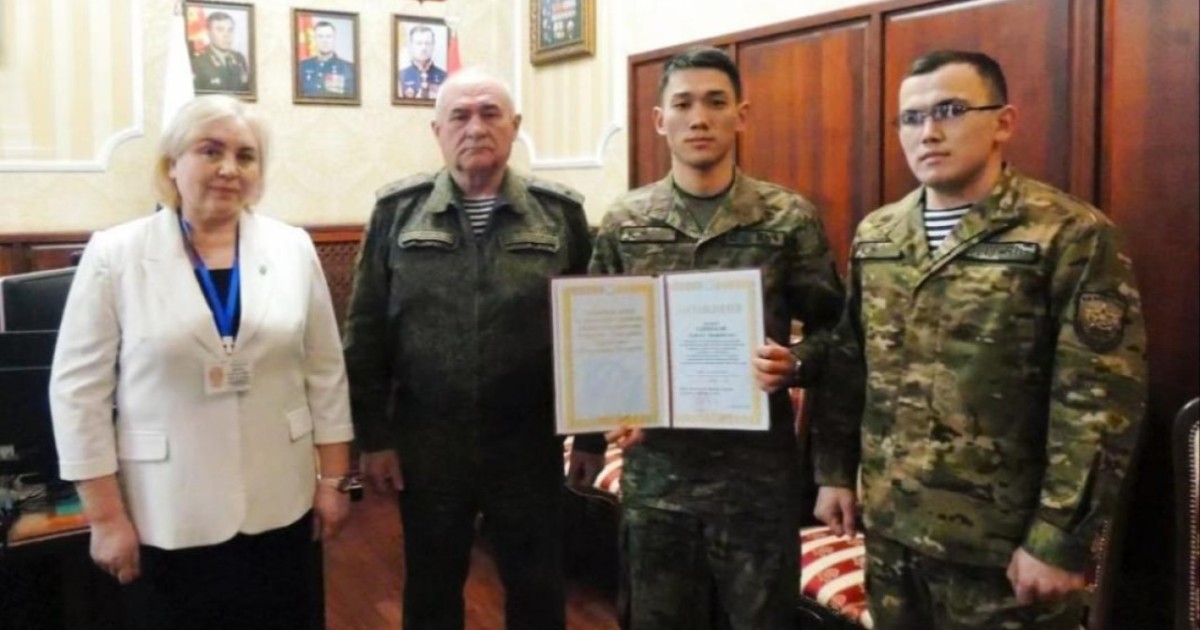 Қазақстандық курсант халықаралық әскери-ғылыми жұмыстар байқауында үздік атанды