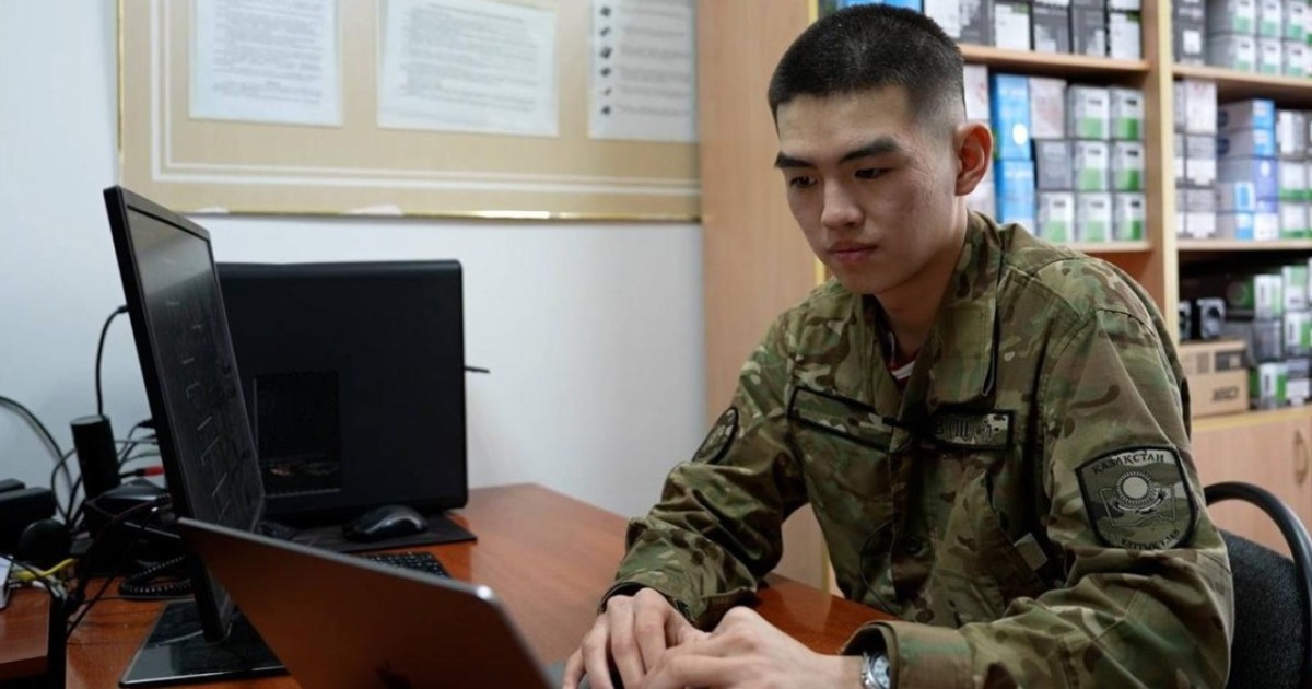 Ұлттық ұлан сарбазы әскери қызметшілерге арналған цифрлық портал әзірледі