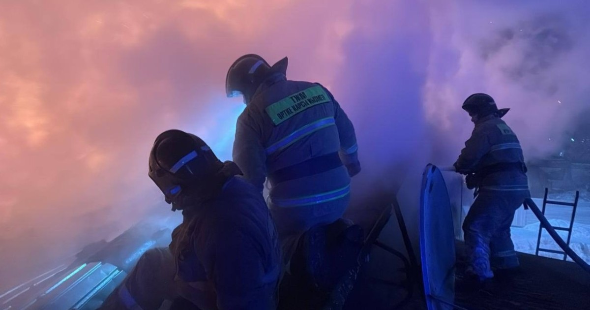 Щучинскідегі дәмханада болған өртке қатысты қылмыстық іс қозғалды