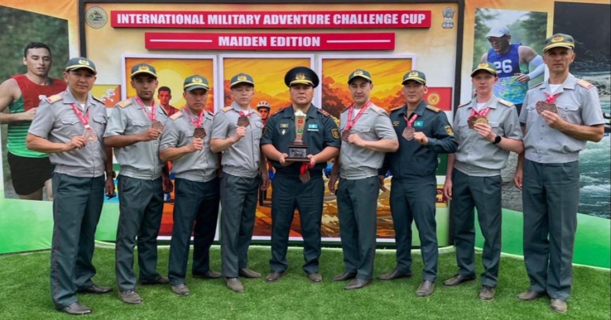 Қазақстандық әскер спортшылары Үндістанда қола жүлдеге ие болды