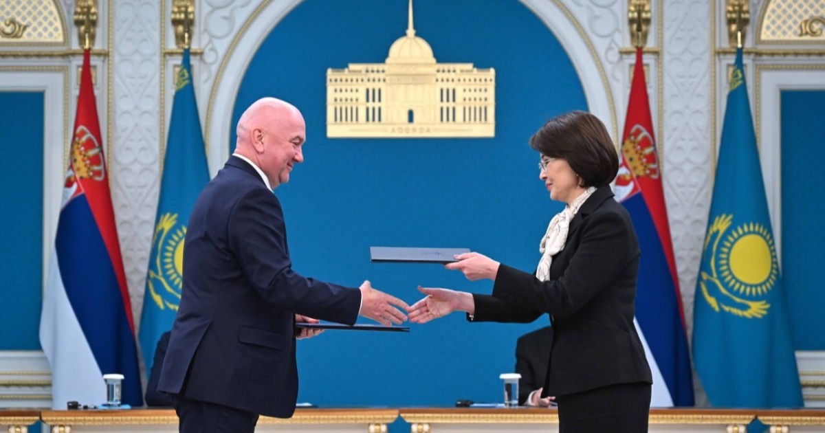 Қазақстан мен Сербия бірқатар меморандумға қол қойды