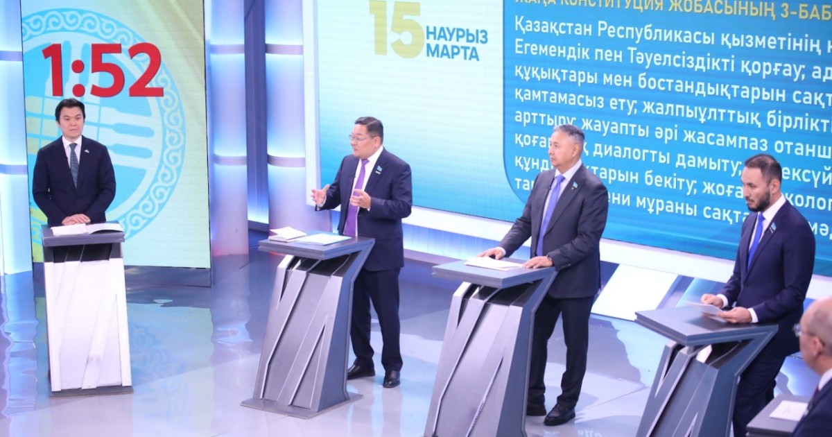 Саяси партиялар халықтық Конституцияны қолдайтындарын мәлімдеді