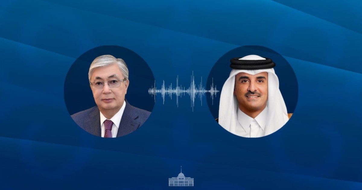 Тоқаев Қатар Әмірімен Таяу Шығыстағы ахуалды талқылады