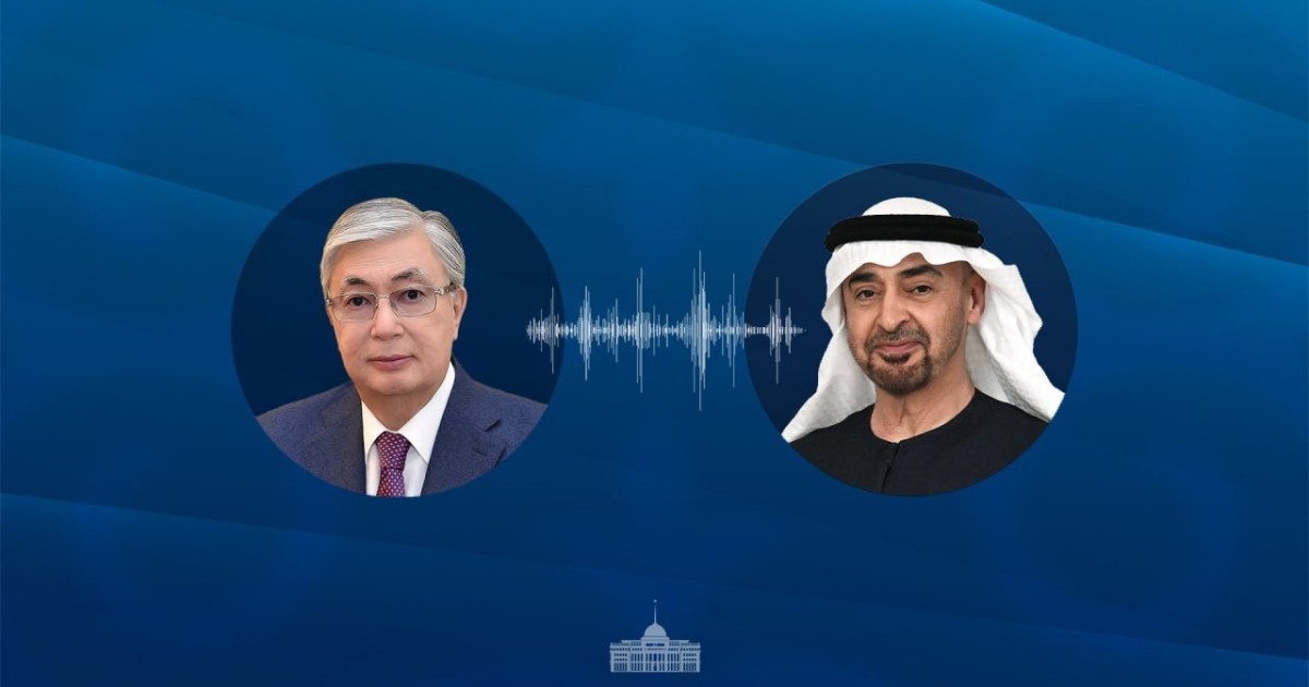 Мемлекет басшысы БАӘ Президентімен телефон арқылы сөйлесті