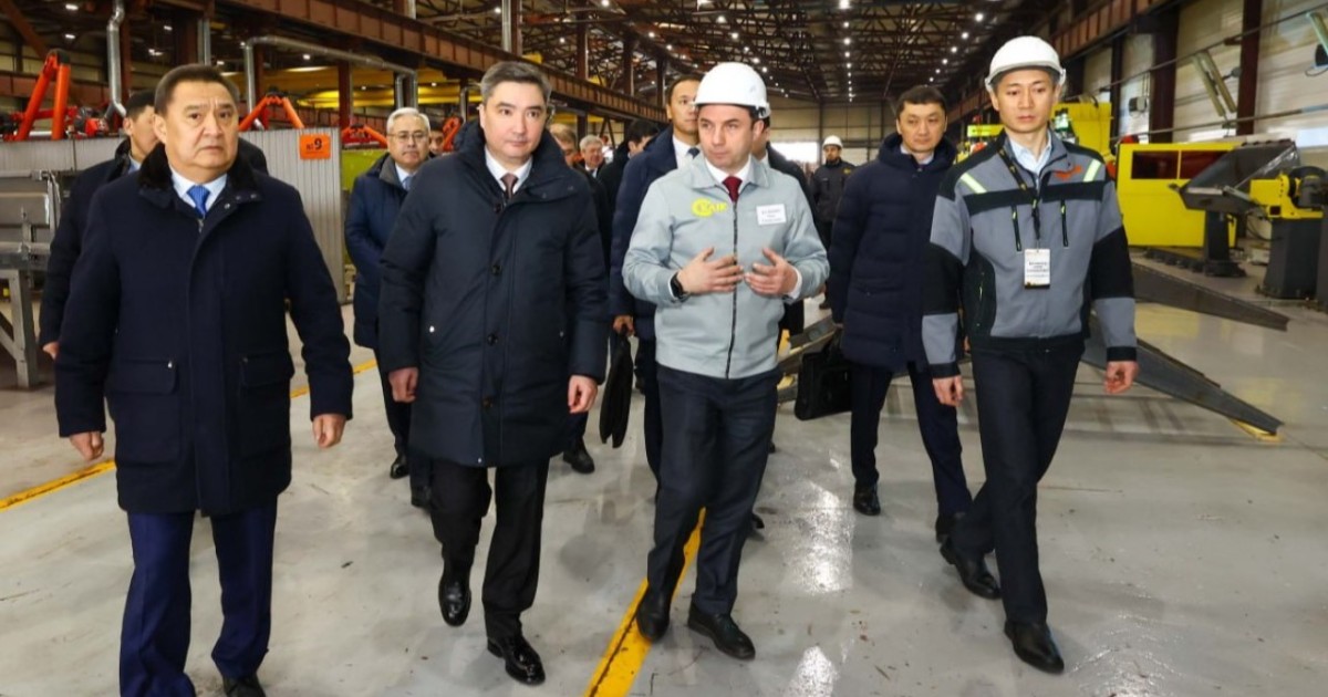 Олжас Бектенов Ақмола облысының индустриялық аймағының жобаларымен танысты