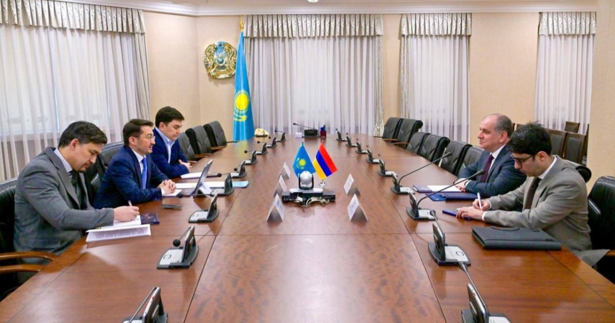 Армения Қазақстанның цифрландыру, ЖИ саласындағы жобаларына қызығушылық танытты