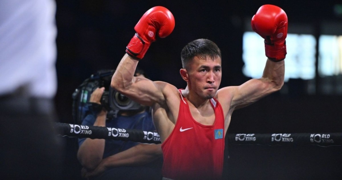 Боксшы Махмұд Сабырхан Азия чемпионатында жеңіске жетті