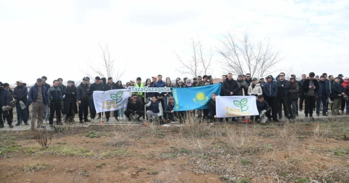 №1 Индустриялық парктің ірі кәсіпорындары «Таза Қазақстан» акциясына қатысты