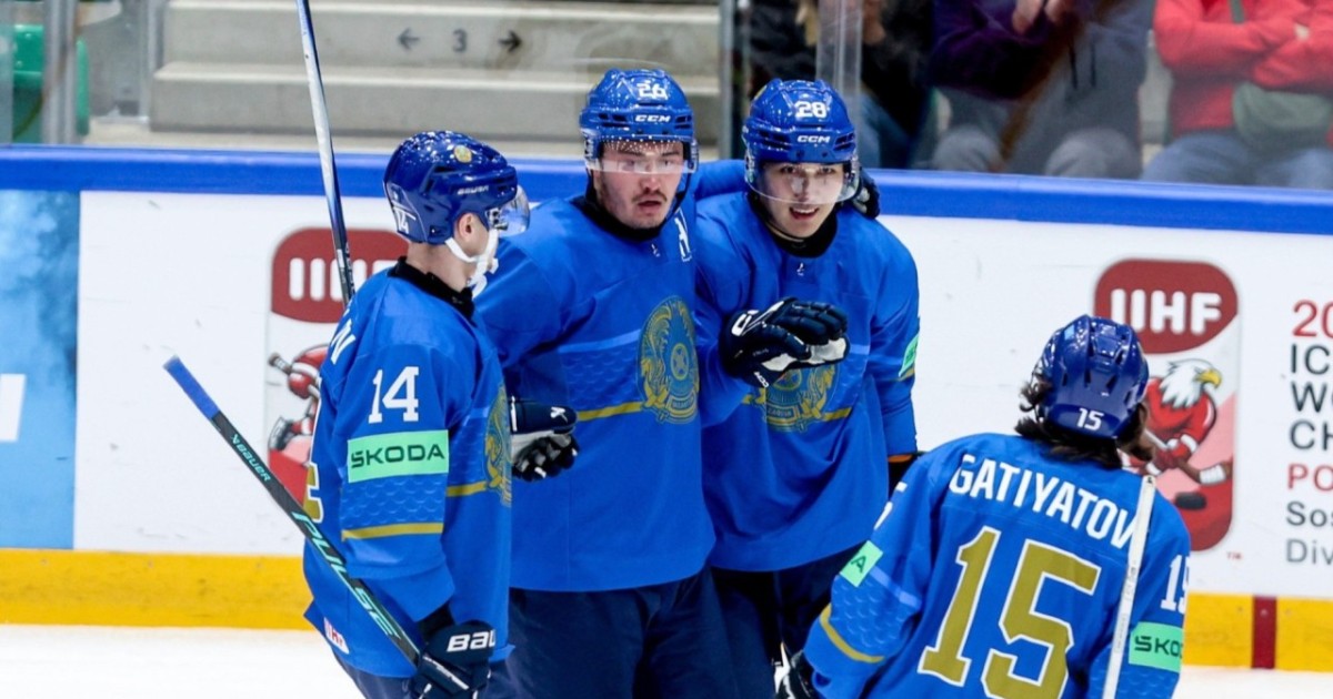 Қазақстан ерлер хоккей құрамасы әлем чемпионатында екінші жеңісіне жетті