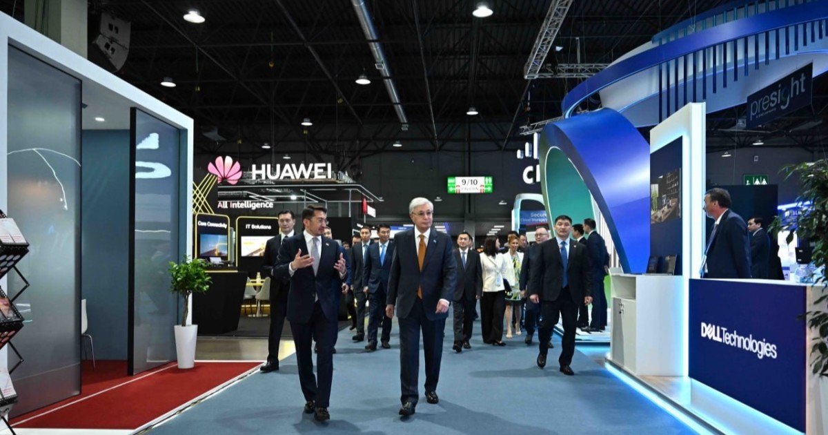 Мемлекет басшысы GITEX AI Central Asia & Caucasus көрмесіне барды