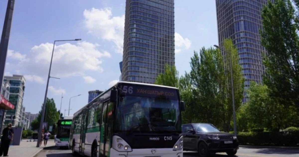Елордада №76 автобустың қозғалыс бағыты өзгерді