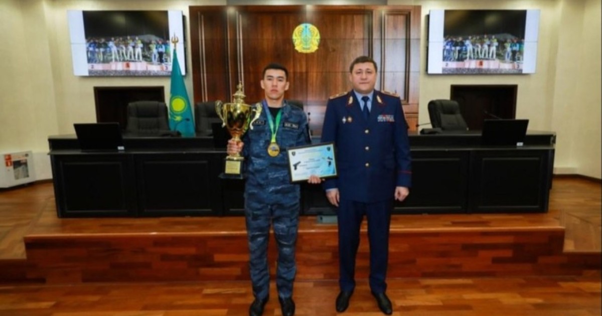 Астанада үздік полицейлер марапатталды