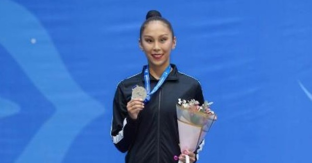 Астаналық спортшы көркем гимнастикадан Азия чемпионатының күміс жүлдегері атанды