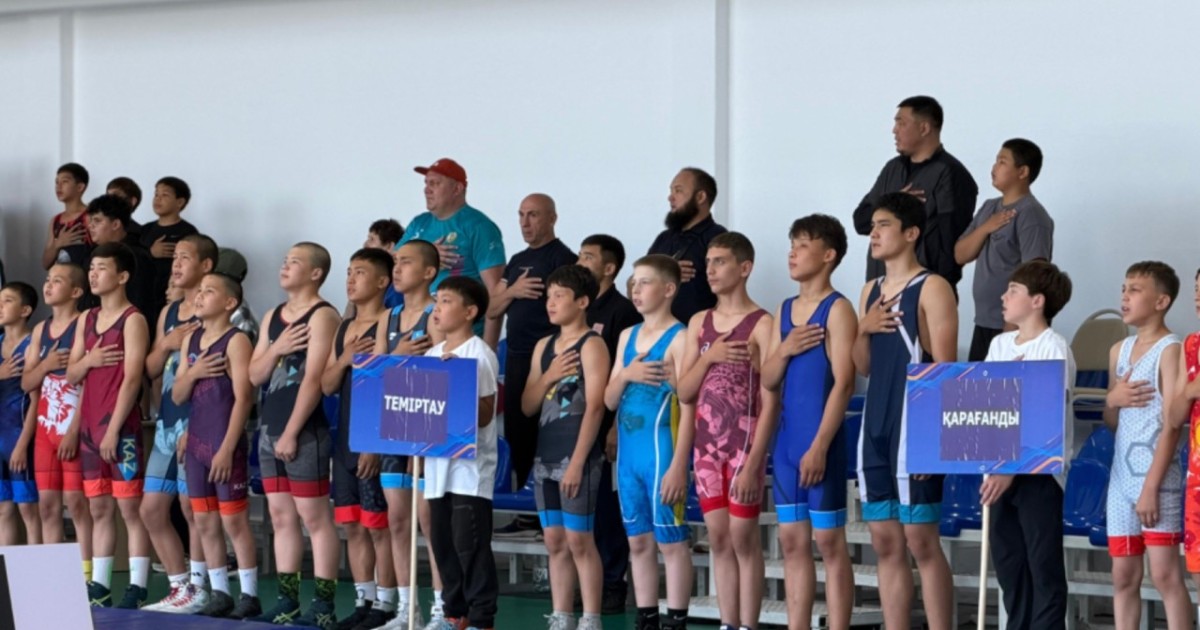 Елордада грек-рим күресінен жасөспірімдер арасындағы республикалық турнир басталды