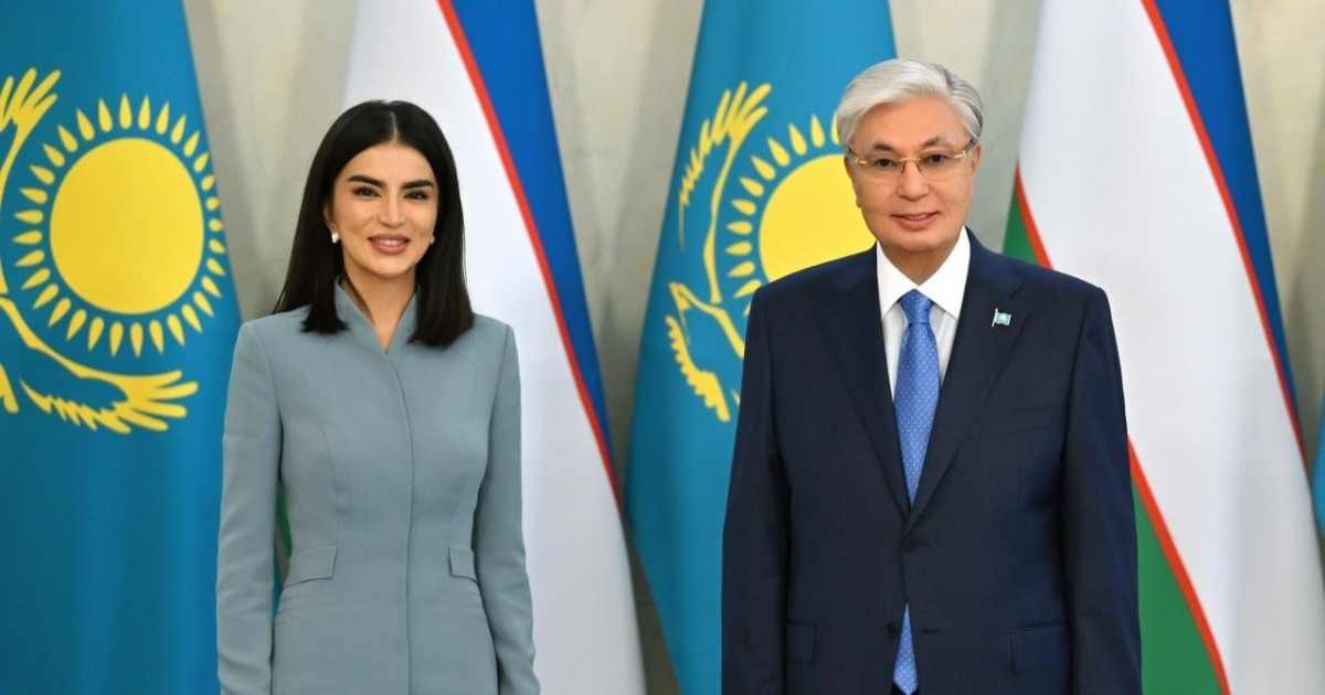 Мемлекет басшысы Өзбекстан Президенті Әкімшілігінің басшысы Саида Мирзиёеваны қабылдады