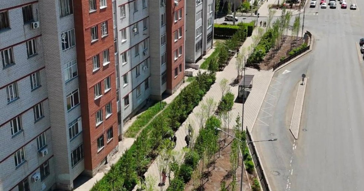 Елорданың Сарыарқа ауданында 13 аула мен бір қоғамдық кеңістік пайдалануға берілді