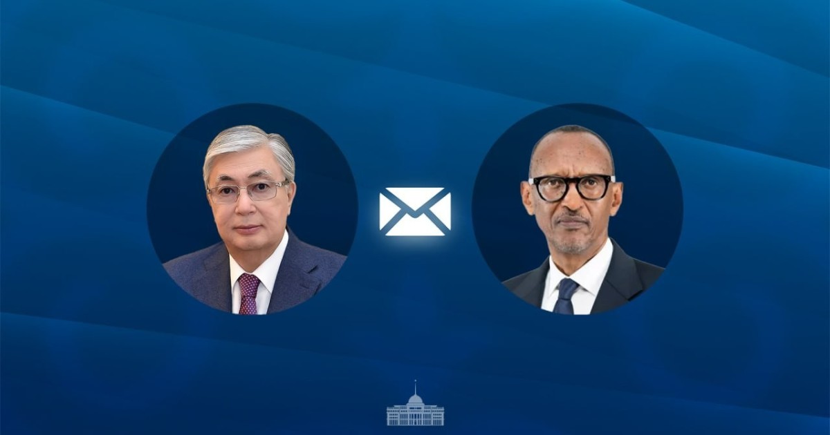 Қасым-Жомарт Тоқаев Руанда Президенті мен халқын Тәуелсіздік күнімен құттықтады