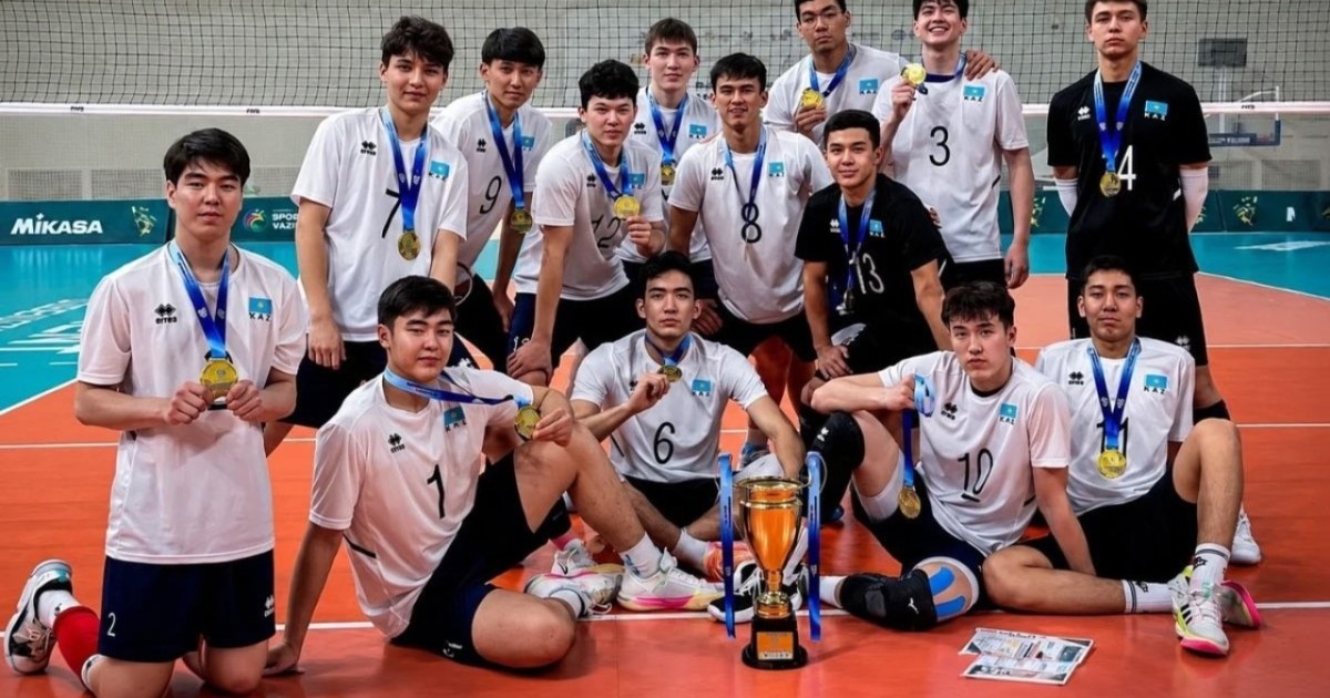 Қазақстандық волейболшылар U18 Азия чемпионатында бақ сынайды