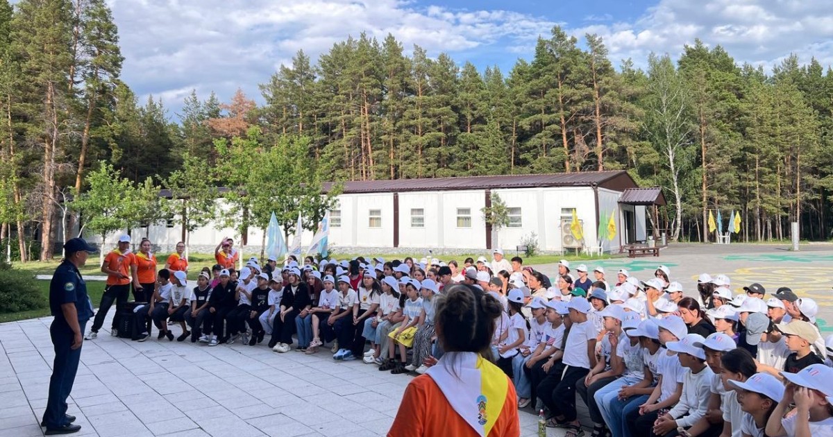 «Барап» балалардың спорт-сауықтыру орталығында қауіпсіздік сабағы өтті